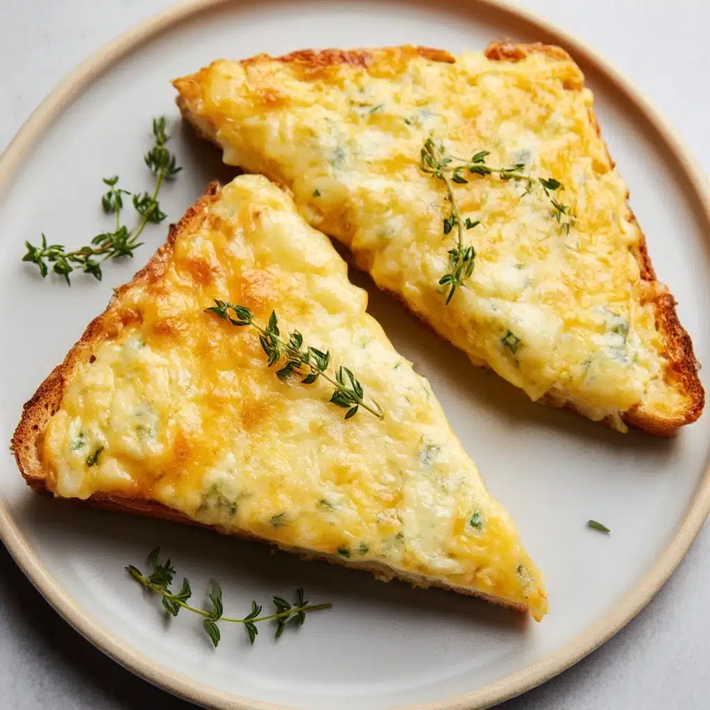 Egg and Cheese Toasts Recipe