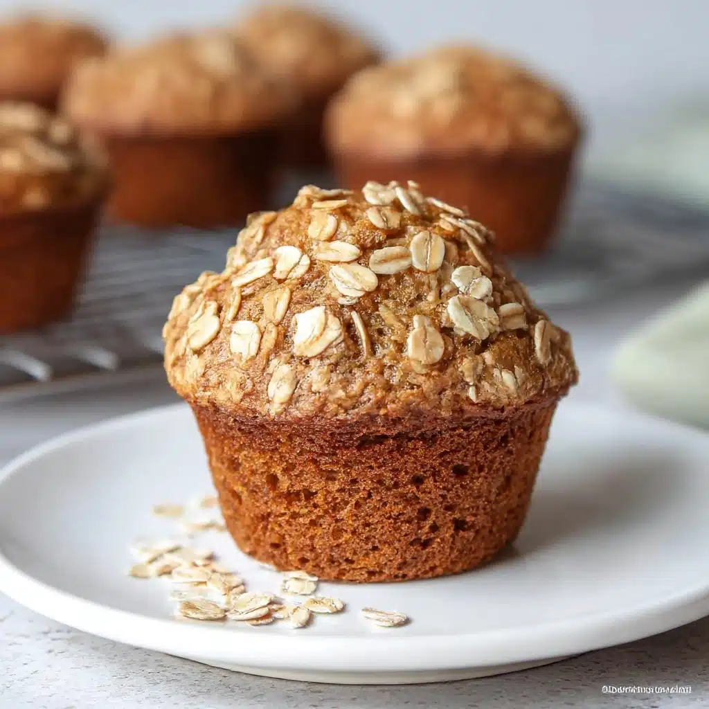 Healthy Banana Oatmeal Muffins Recipe
