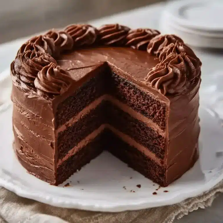Moist Chocolate Cake Recipe