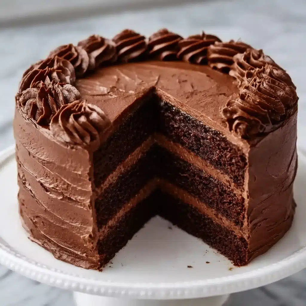 Moist Chocolate Cake Recipe - Recipe Image