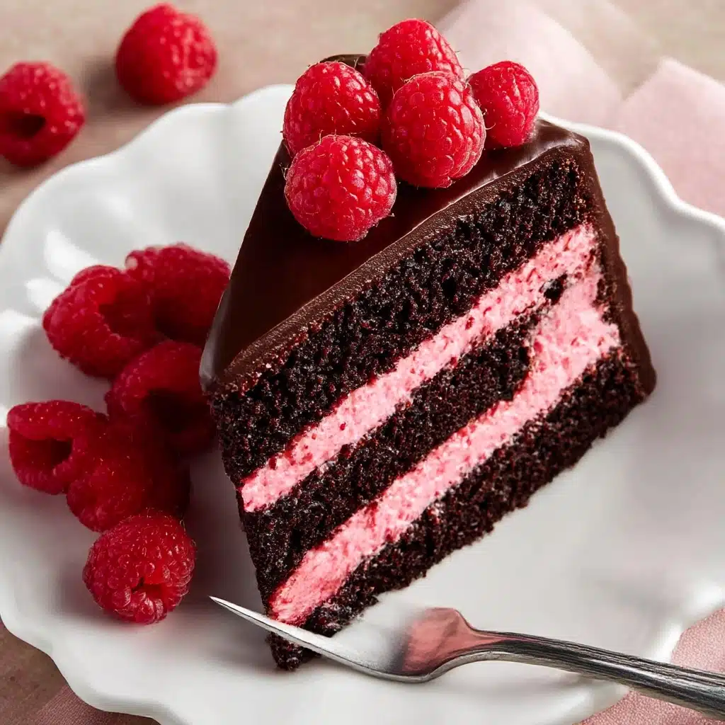 Chocolate Raspberry Cake Recipe - Recipe Image