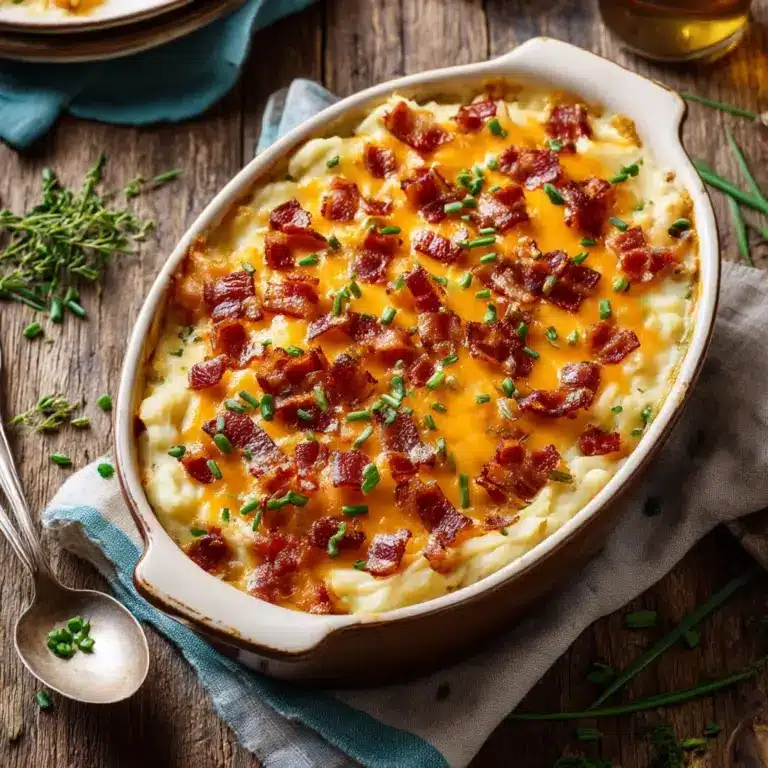 Loaded Potato Ranch Chicken Casserole Recipe