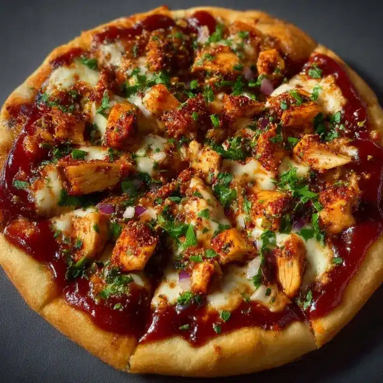 Chili Garlic Chicken Pizza Recipe