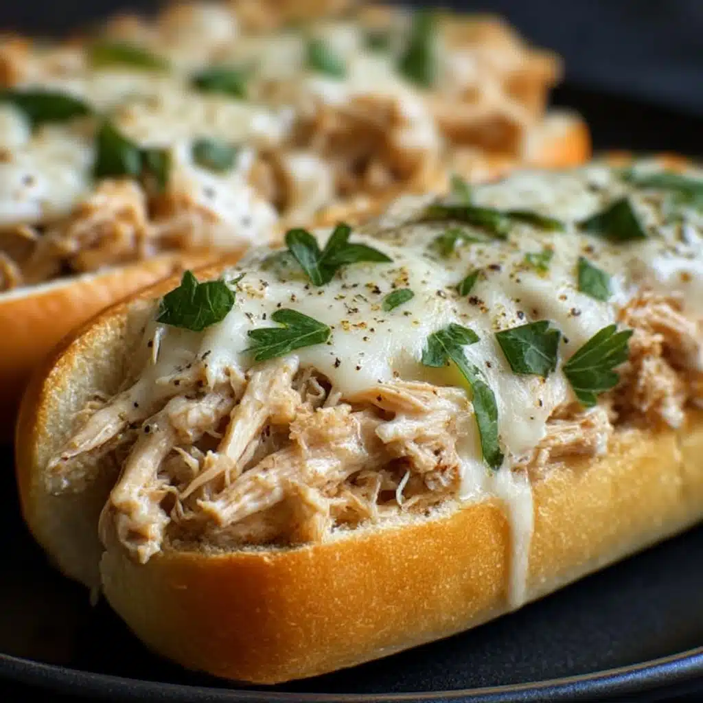 Chicken Alfredo Sloppy Joes Recipe
