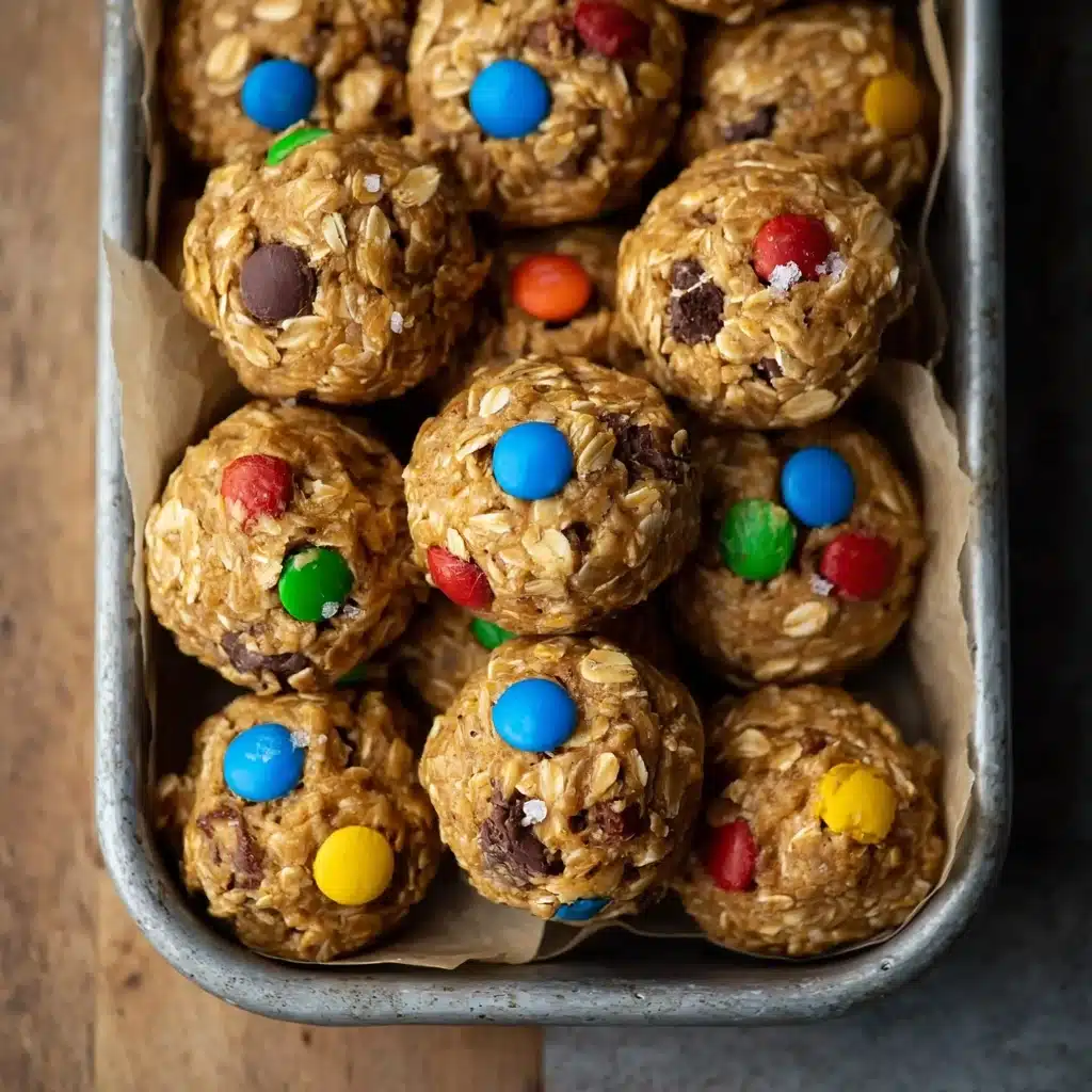 Quick Monster Cookie Protein Balls Recipe - Recipe Image