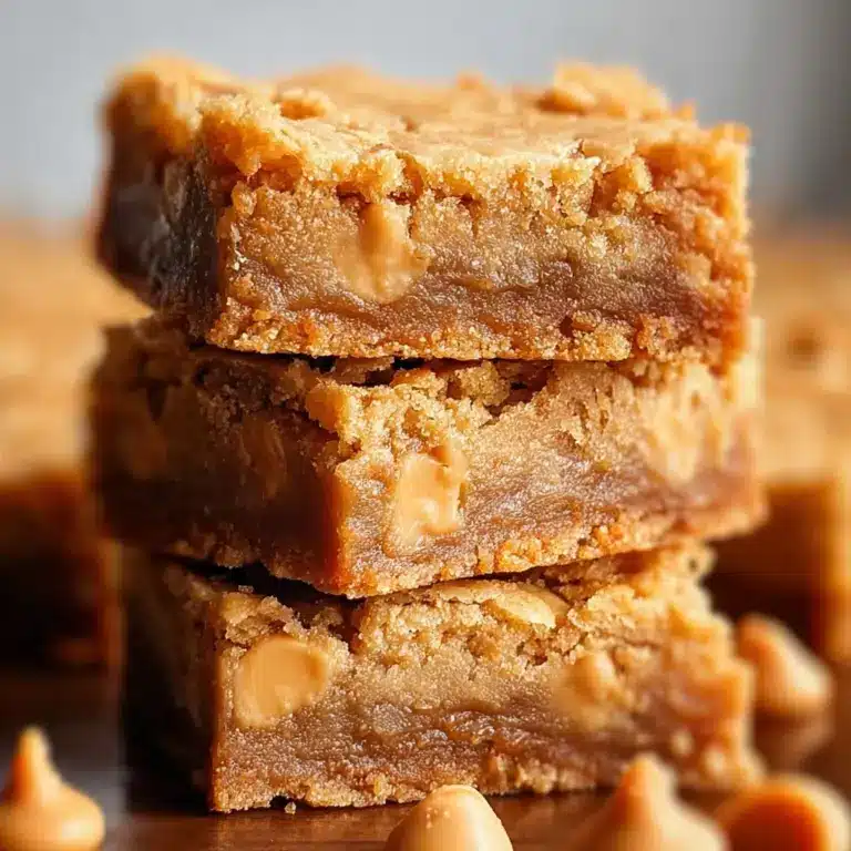 Butterscotch Toffee Cookie Bars Recipe