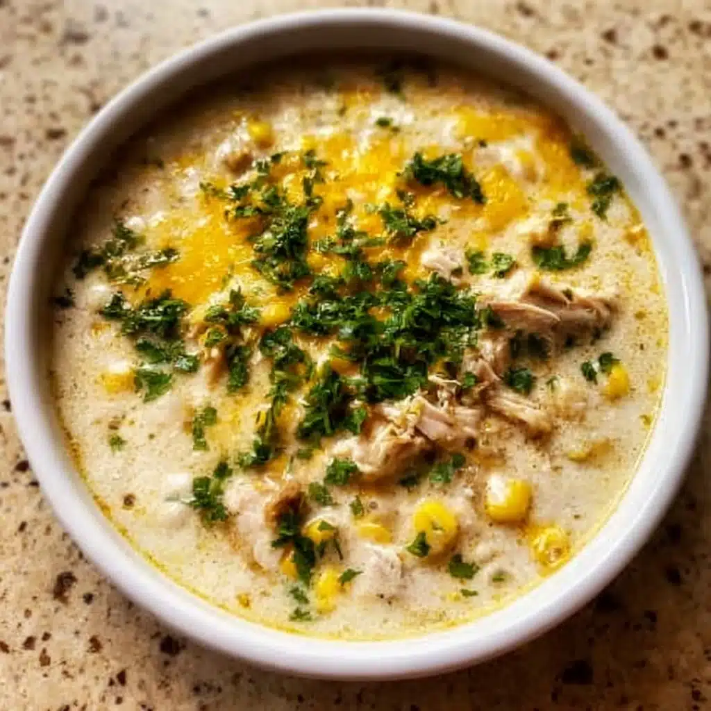 Crockpot White Chicken Chili Magic in 3 Easy Steps Recipe - Recipe Image