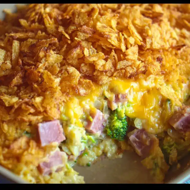 Ham and Broccoli Casserole Recipe