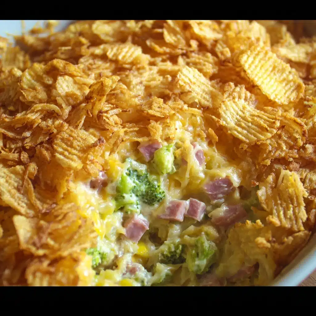 Ham and Broccoli Casserole Recipe - Recipe Image