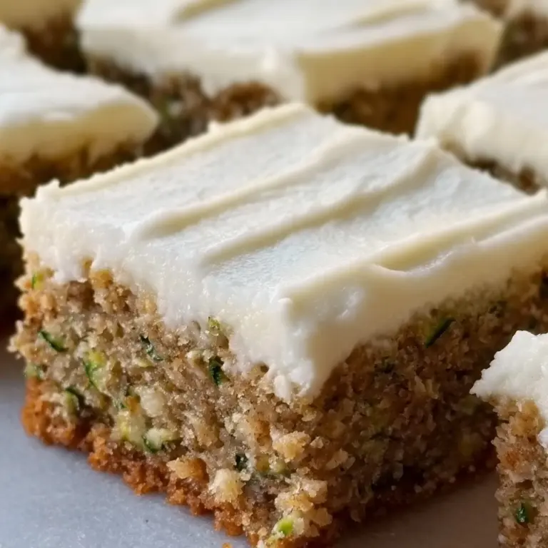 Zucchini Bars With Cream Cheese Frosting You’ll Love! Recipe
