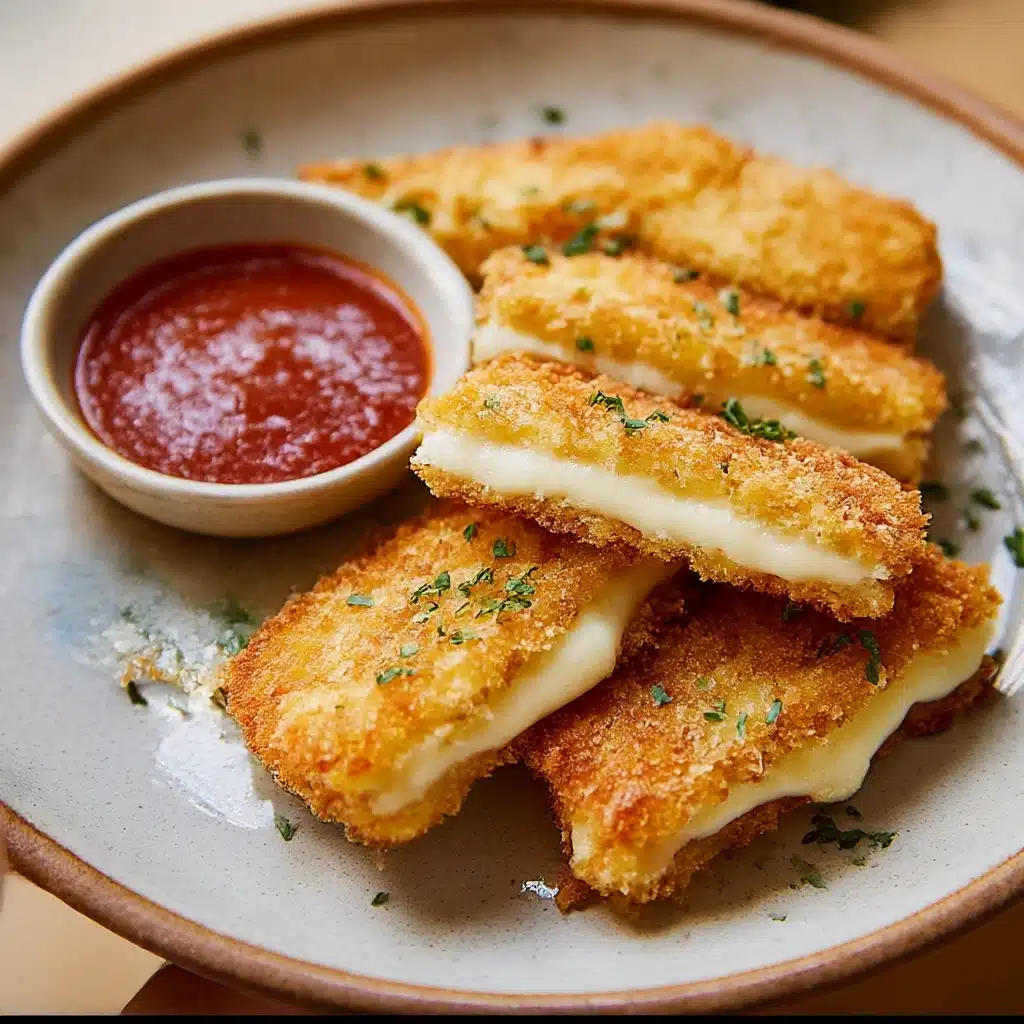 Blackstone Fried Mozzarella Recipe - Recipe Image
