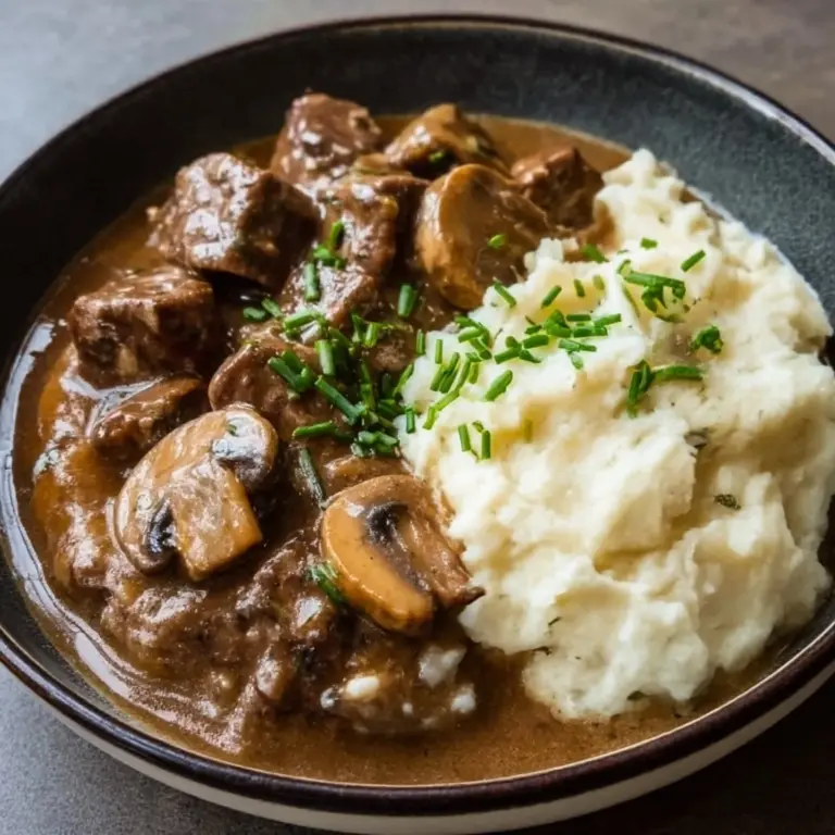 Slow Cooker Beef Stroganoff Recipe