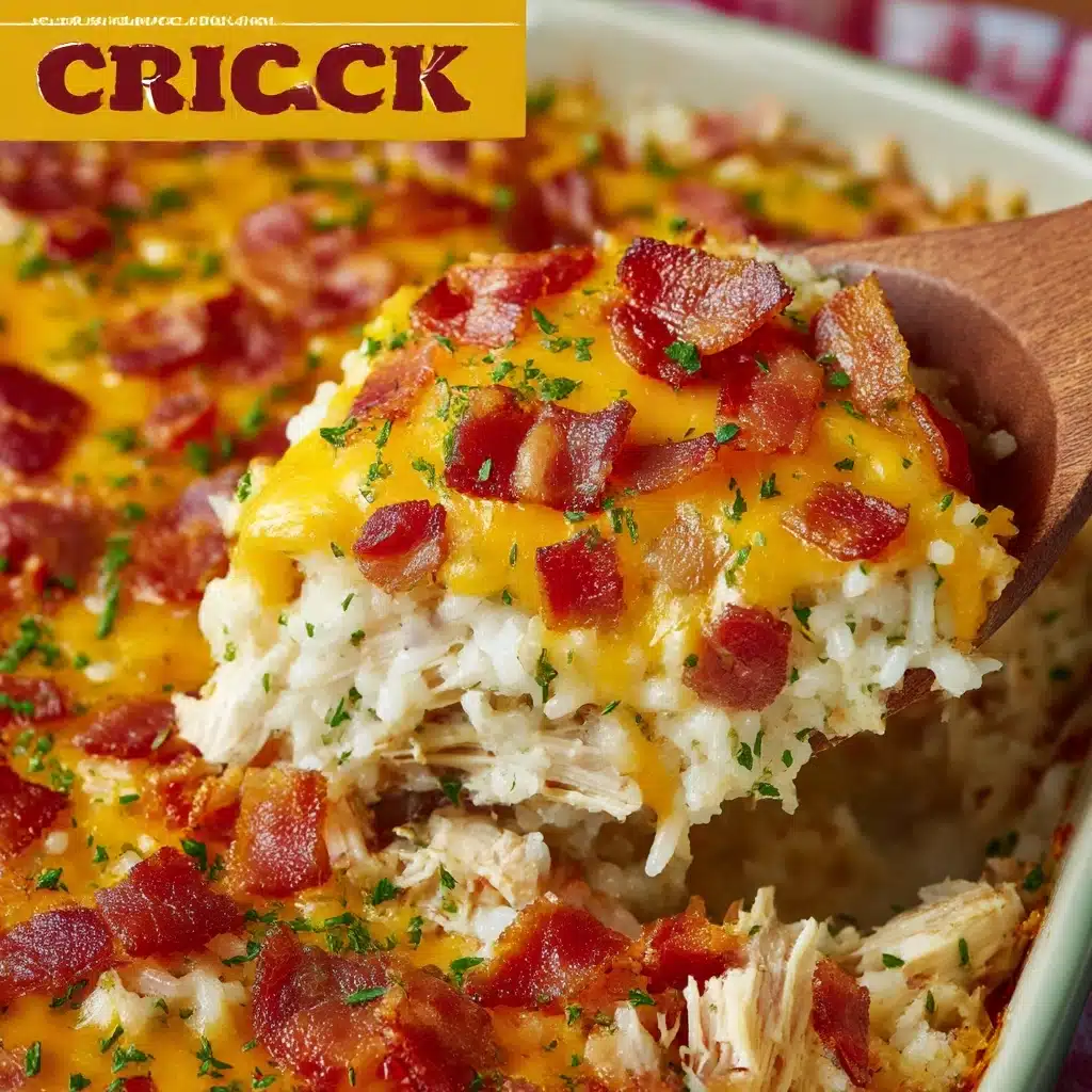 Slow Cooker Crack Chicken and Rice Recipe - Recipe Image
