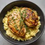 Slow Cooker Parmesan Herb Chicken & Orzo Recipe