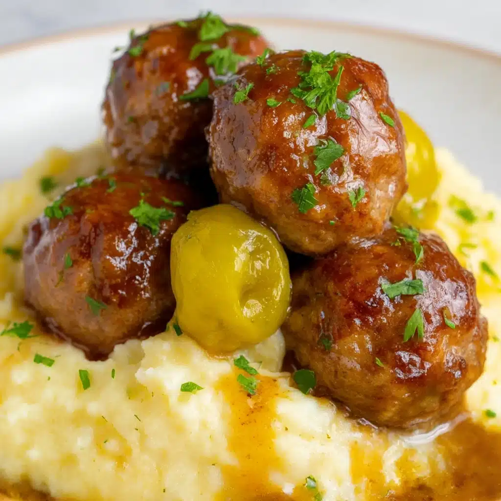 Crockpot Mississippi Meatballs Recipe - Recipe Image