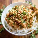 Slow Cooker Thai Peanut Chicken (Easy + Flavorful) Recipe