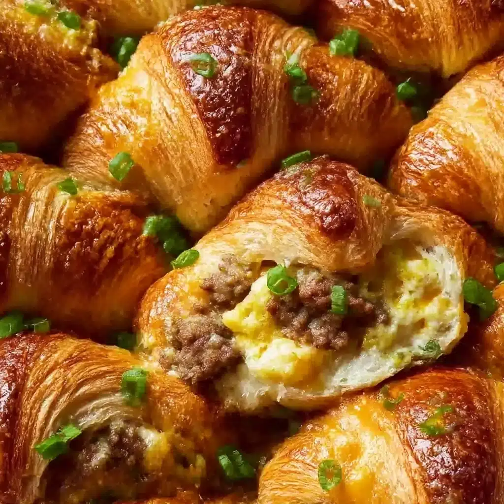 A Decadent Breakfast: Croissant Breakfast Casserole Recipe - Recipe Image