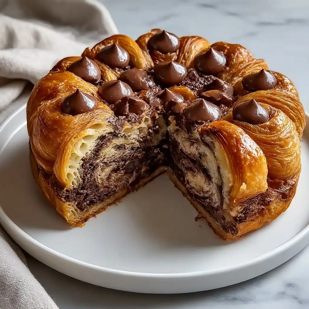 Chocolate Croissant Breakfast Bake that Everyone Loves! Recipe - Recipe Image