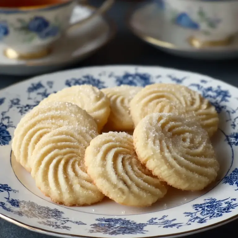 3-Ingredient Butter Cookies Recipe