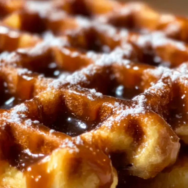 Apple Fritter Waffle Donuts Recipe