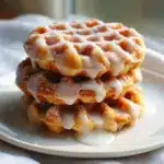 Apple Fritter Waffle Donuts Recipe