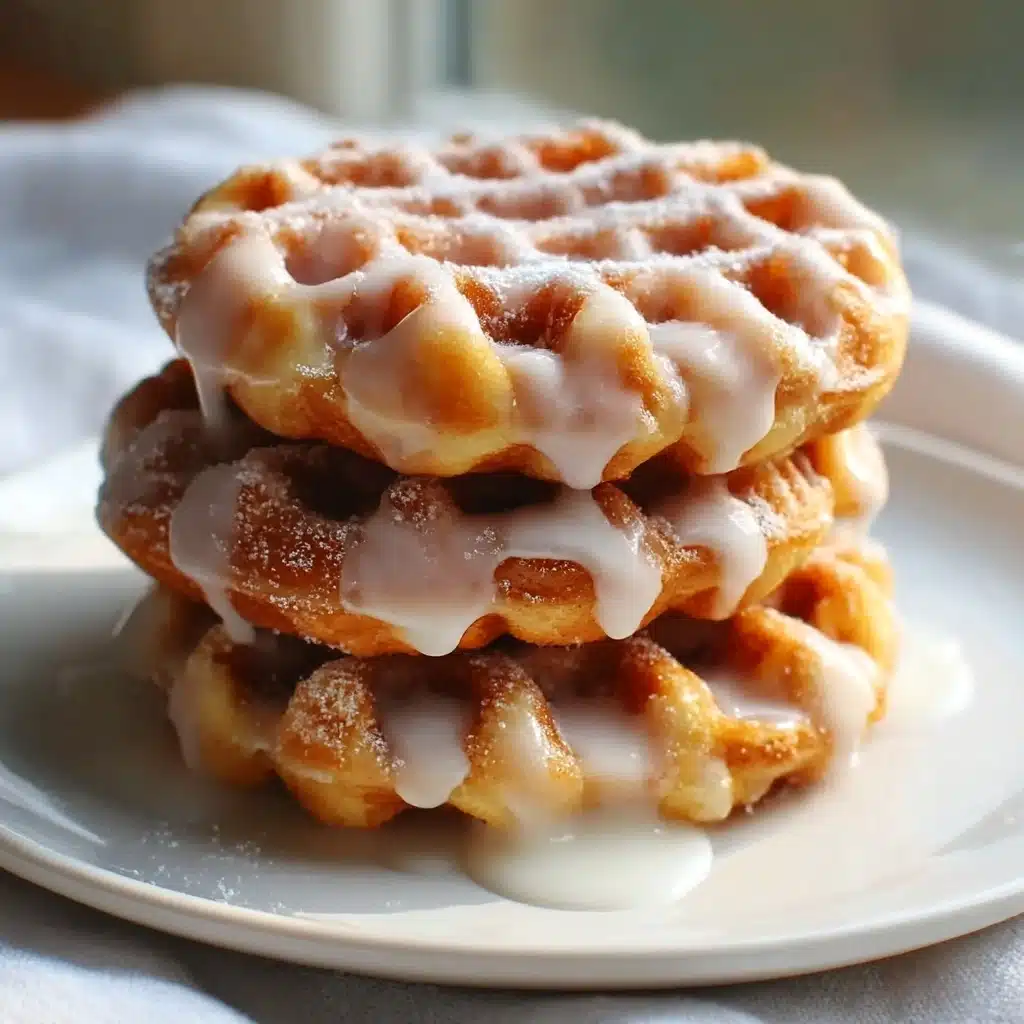 Apple Fritter Waffle Donuts Recipe