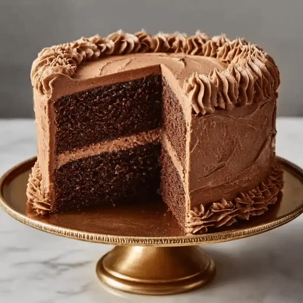 Chocolate Buttermilk Cake Recipe - Recipe Image