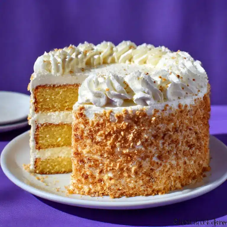 Honey Cake with Sour Cream Frosting Recipe