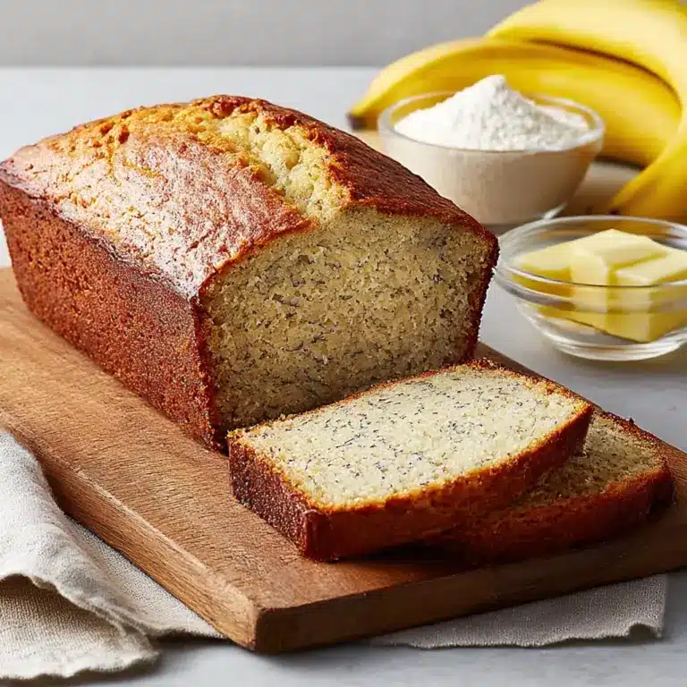 Easy Moist Banana Bread Recipe