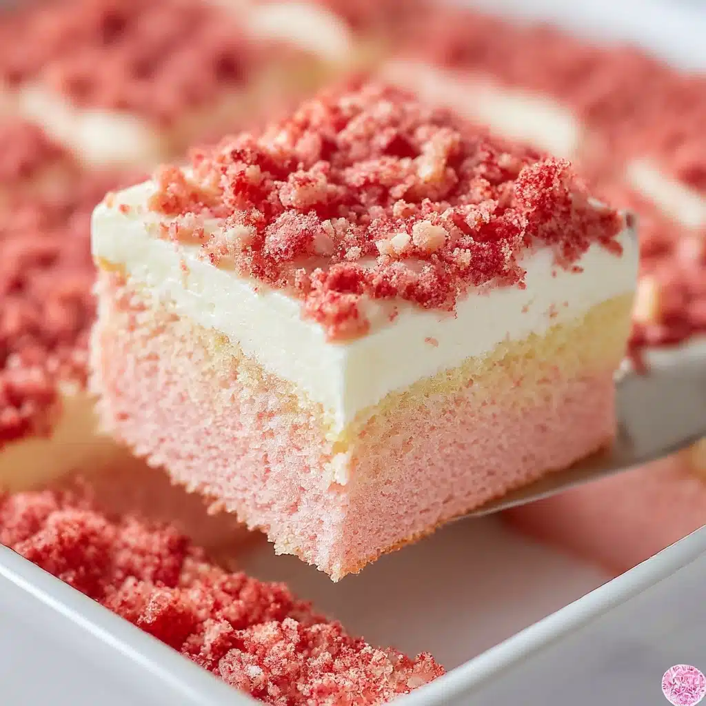 Strawberry Crunch Cake Recipe