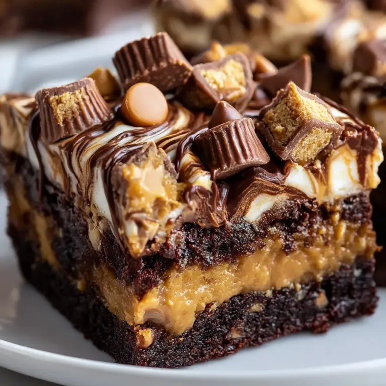 Peanut Butter Cup Dump Cake