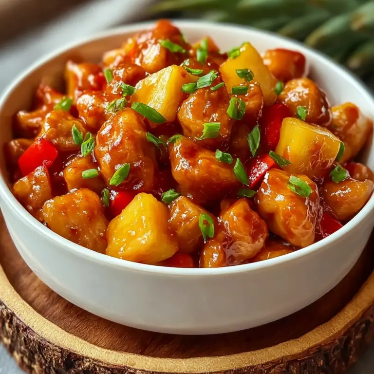 5-Star Brown Sugar Pineapple Chicken Recipe