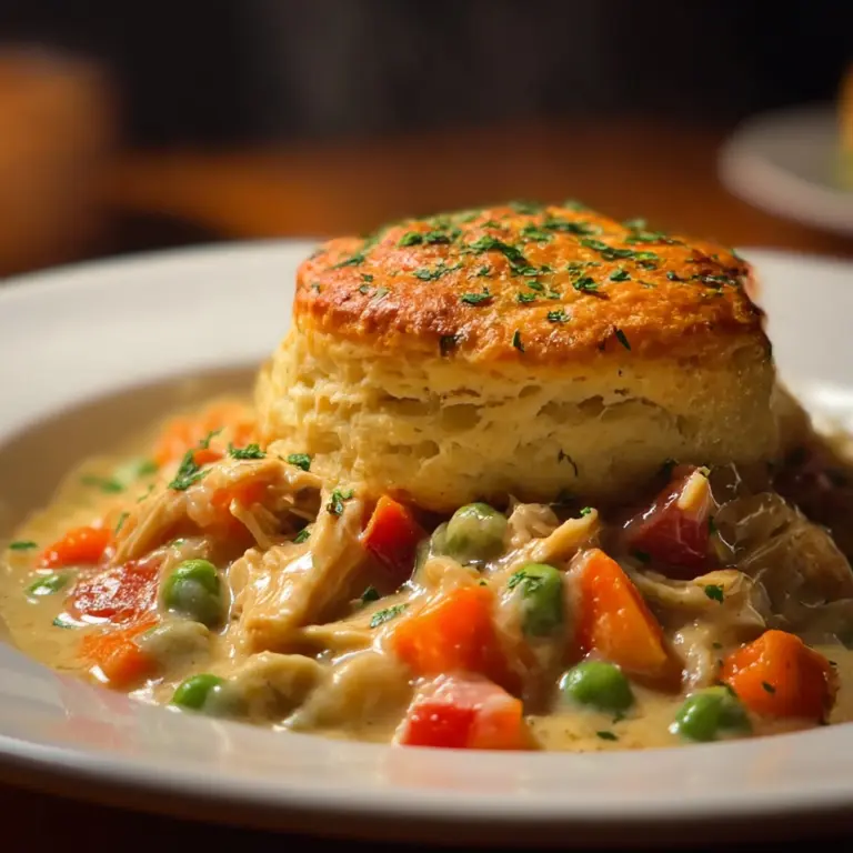 red lobster biscuit chicken pot pie Recipe