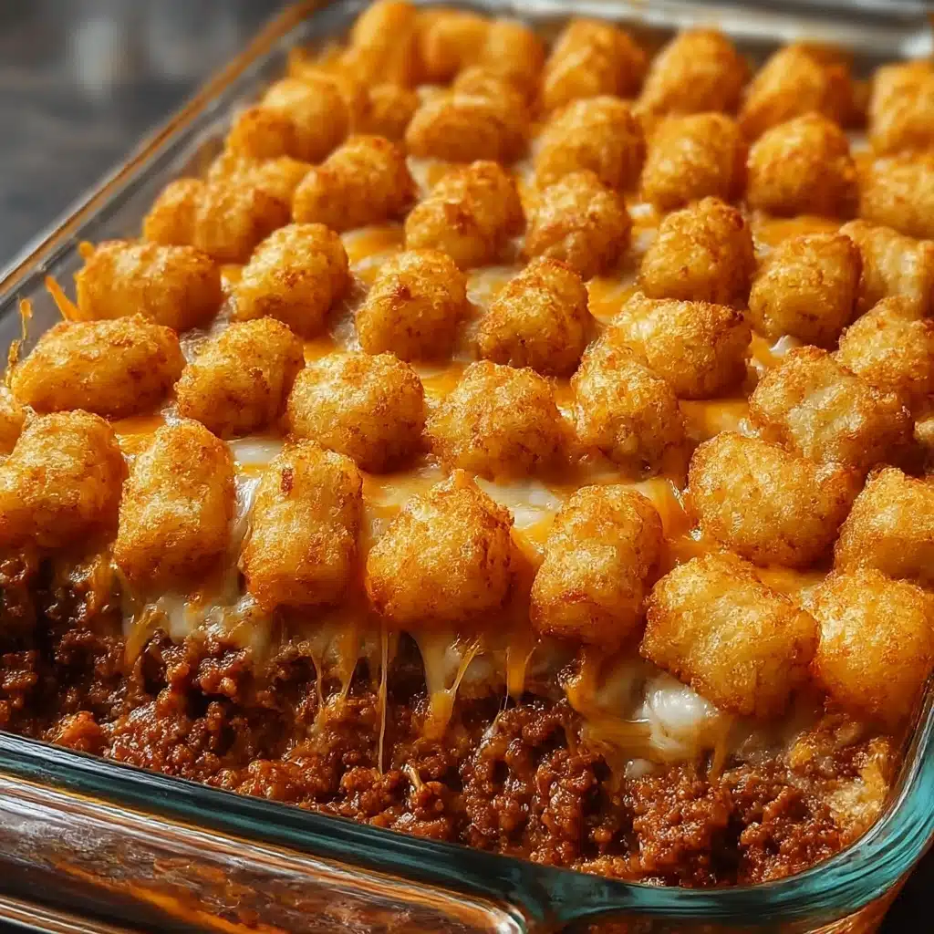 Chili Cheese Tater Tot Casserole Recipe