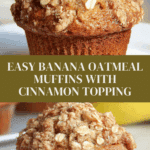 Healthy Banana Oatmeal Muffins Recipe