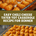 Chili Cheese Tater Tot Casserole Recipe