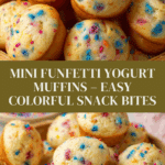 Mini Funfetti Yogurt Muffins Recipe
