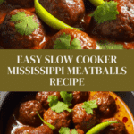Slow Cooker Mississippi Meatballs Recipe