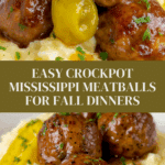 Crockpot Mississippi Meatballs Recipe