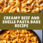 Creamy Beef and Shells Recipe
