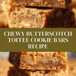 Butterscotch Toffee Cookie Bars Recipe