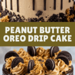 Peanut Butter Oreo Drip Cake Recipe