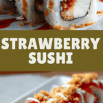 Strawberry Shortcake Sushi Roll Dessert Recipe