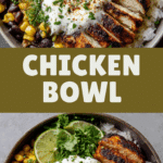 Mexican Street Corn Chicken Rice Bowl Recipe