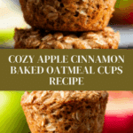 Apple Cinnamon Baked Oatmeal Cups Recipe
