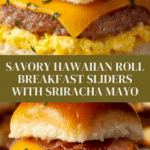 Tasty Hawaiian Roll Breakfast Sandwiches Recipe