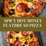 Delicious Hot Honey Flatbread Pizza Recipe
