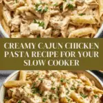 Crock Pot Creamy Cajun Chicken Pasta Recipe