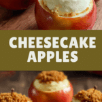 Cheesecake Stuffed Baked Apples Recipe