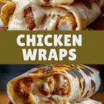 Cheesy Garlic Chicken Wraps Recipe That Everyone Loves Recipe